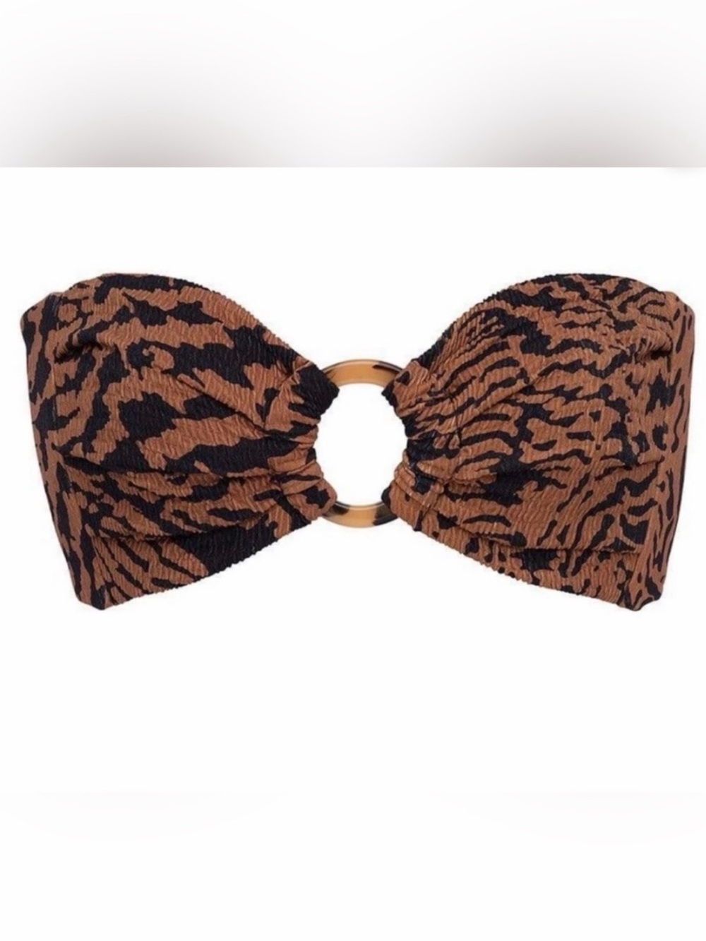 Montce el Tigre Bandeau Top Small & Bikini Bottom in Medium
